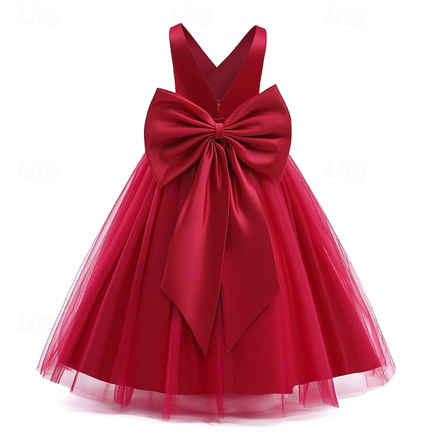 Girls' Flower Kid's Dress Princess Girl