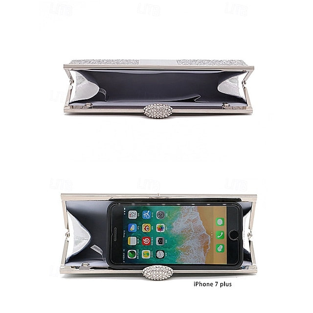 Clutch Evening Polyester Shoulder Bag PU Bags Women's