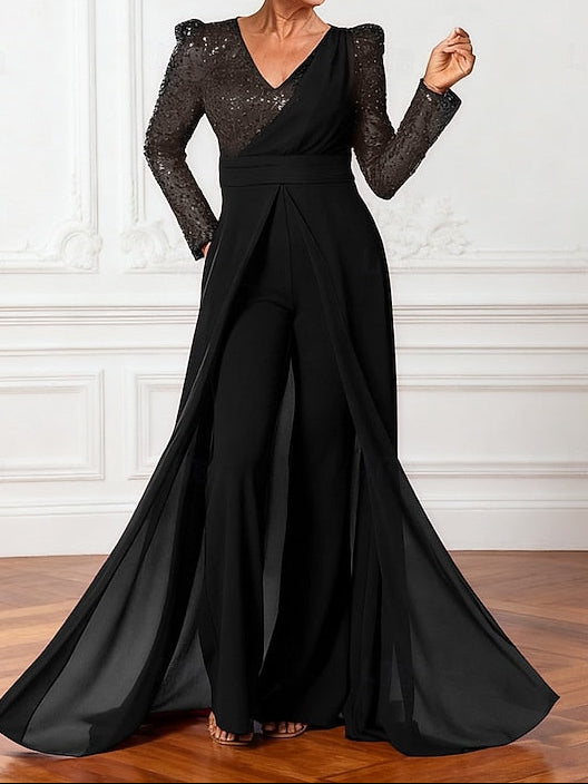 of Sparkle Mother Elegant Shine Jumpsuits the Dress Bride