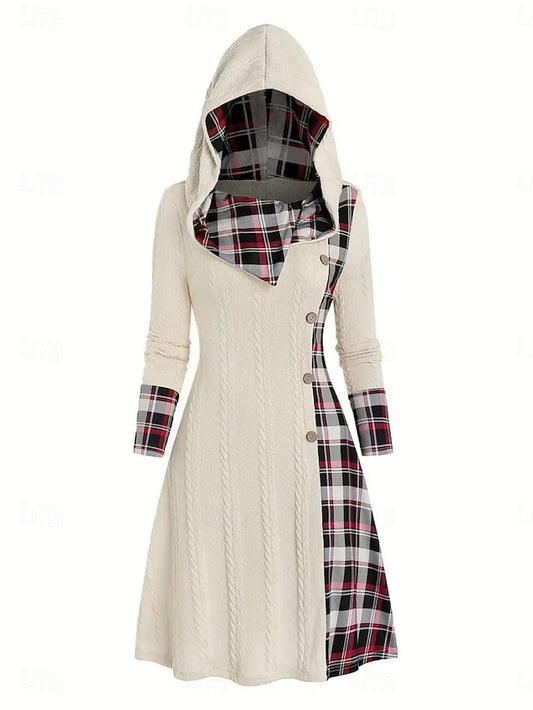 Christmas Women's Midi Dress A Line Dress Casual Daily