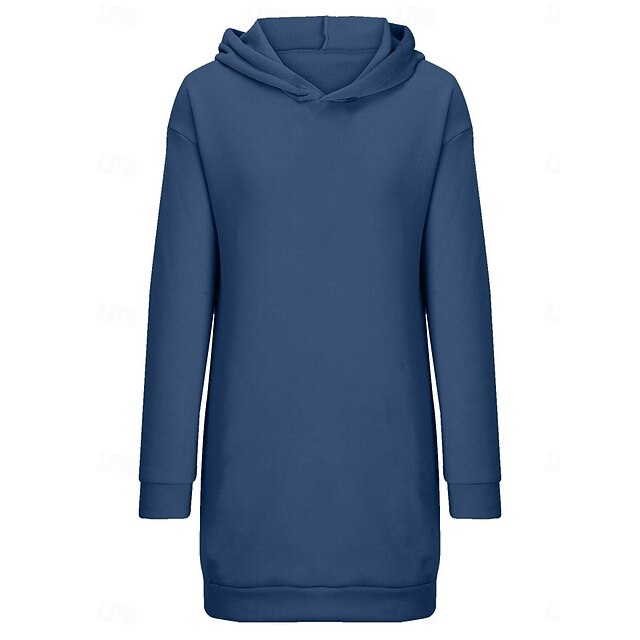Women's Mini Dress Hoodie Dress Casual Dress Fashion Modern