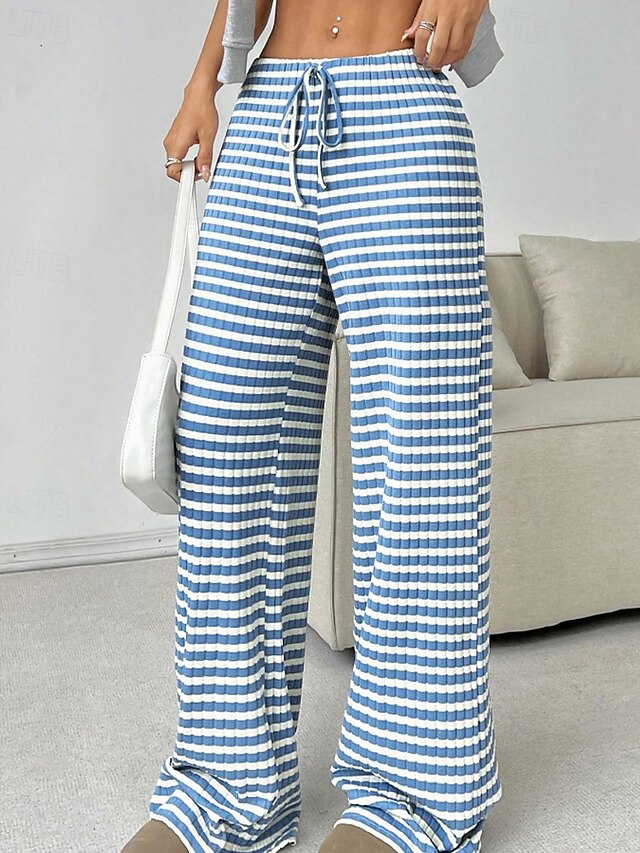 Women's Slacks Pants Trousers Streetwear Casual Full Length
