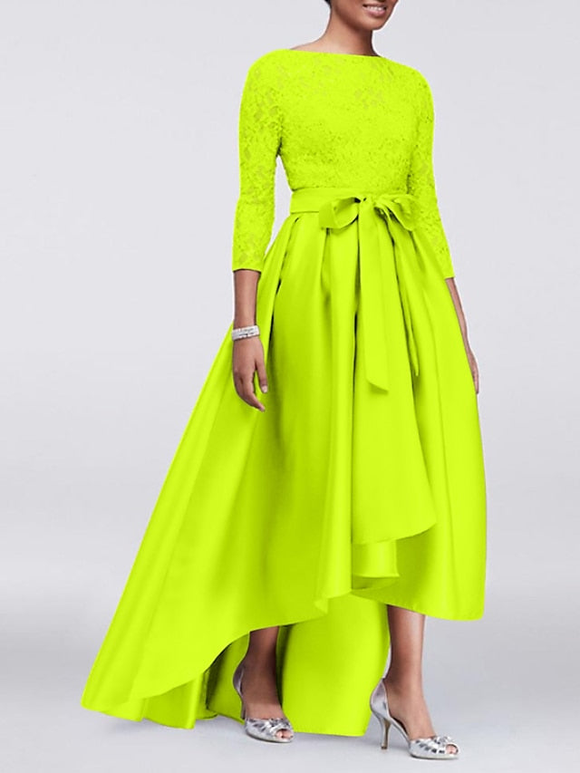 Plus Mother Wedding Size of the A-Line Guest Elegant Bride Dress