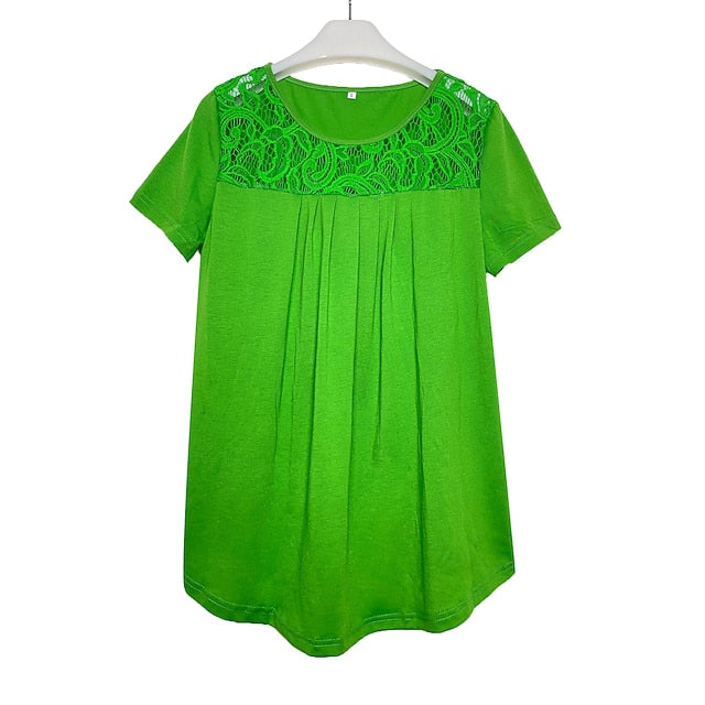 Shirt Lace Shirt Blouse White Lace Shirt Women's Black