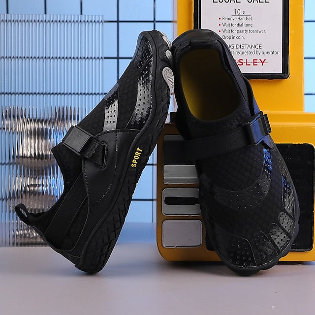 Men's Woven Trendy – Knit Nylon Sneakers Multicolor