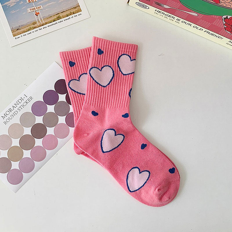 Ensemble de chaussettes rose doux