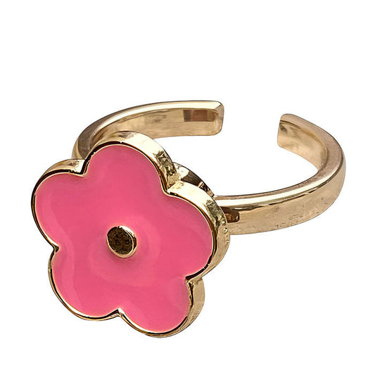 Pink Flower Ring