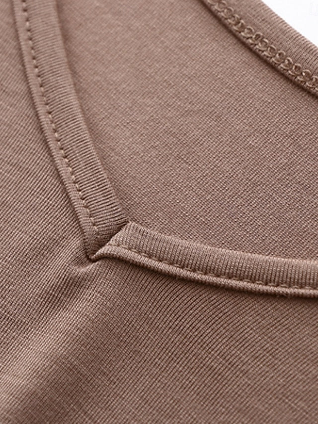 Women's Camisole Tank Top Solid Color Plain Daily