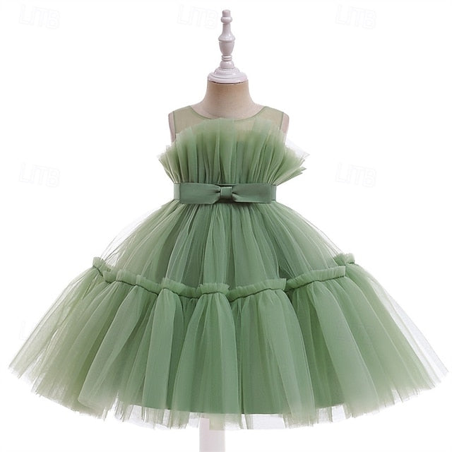 Girls' Kid's Princess Flower Girl Dress