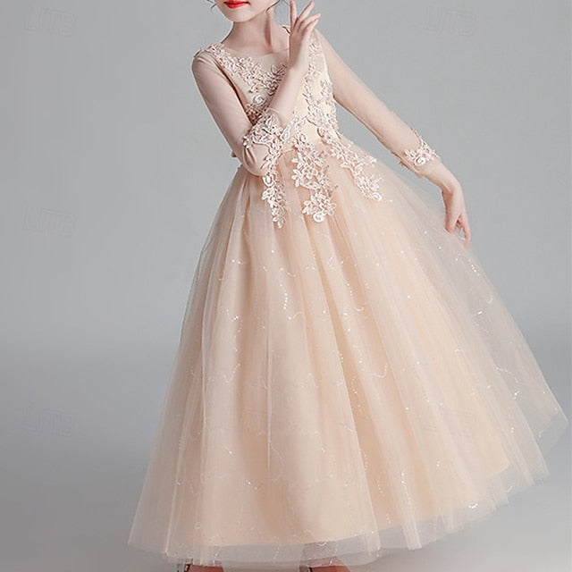 Kid's Dress Girl Girls' Princess Flower