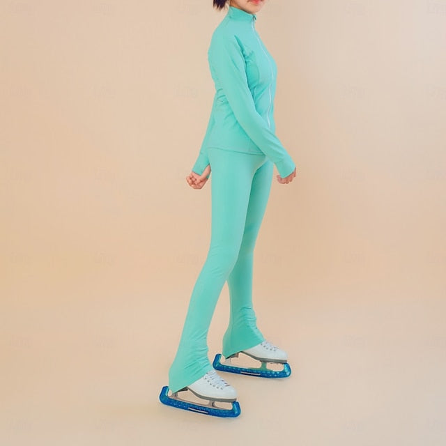 Figure Skating Fleece Jacket Figure Skating Pants Women's