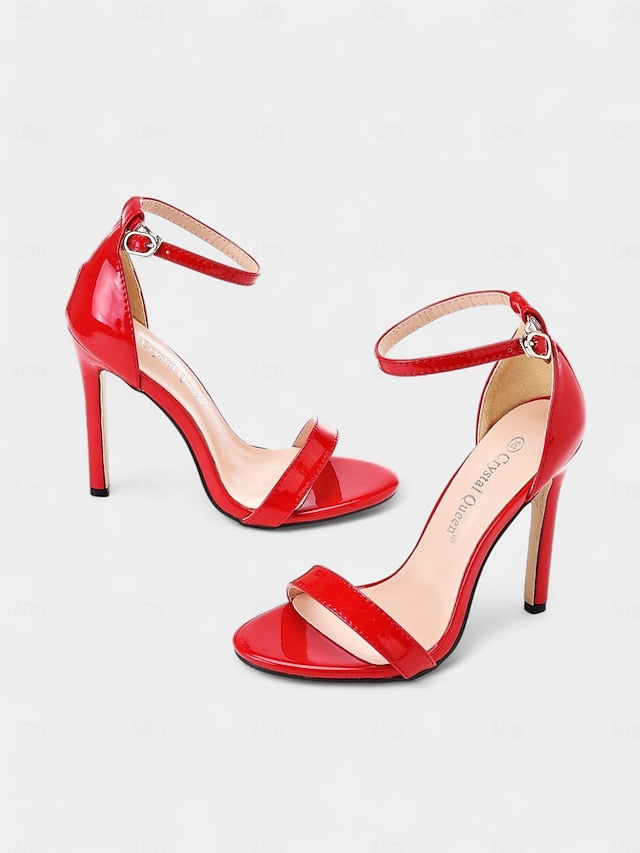 Sleek Stiletto Metallic – Sandals Wedding Heel for Women