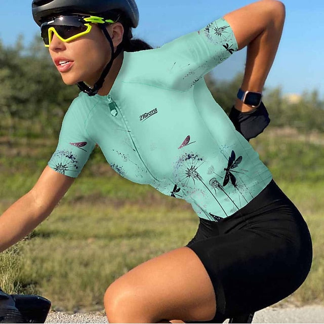 Women's Cycling Jersey Graphic Patterned Floral Botanical