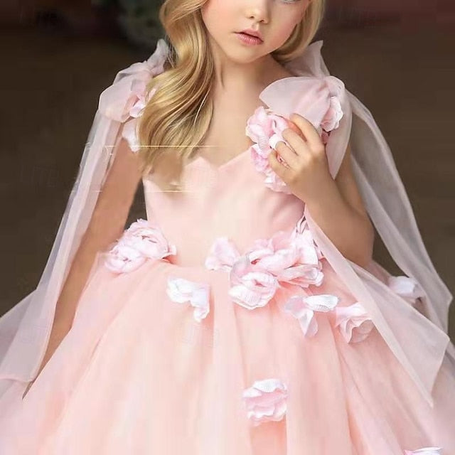 Party Communion Flower Girls' Girl First Dress