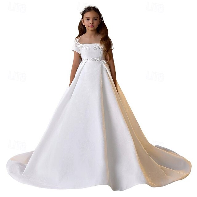 Communion Girls' Flower First Dress Party Girl