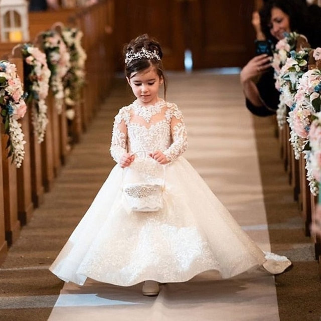 Dress Girls' Flower Kid's Girl Princess