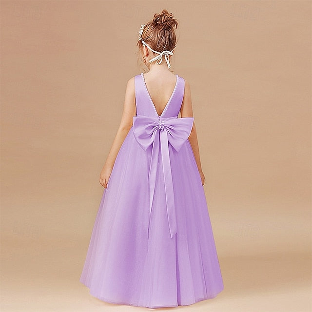 Girls' Dress Princess Kid's Girl Flower