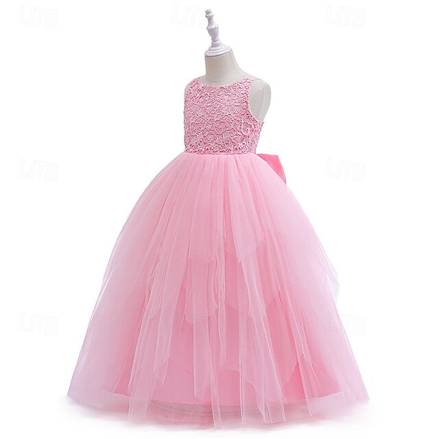 Dress Girl Girls' Princess Flower Kid's