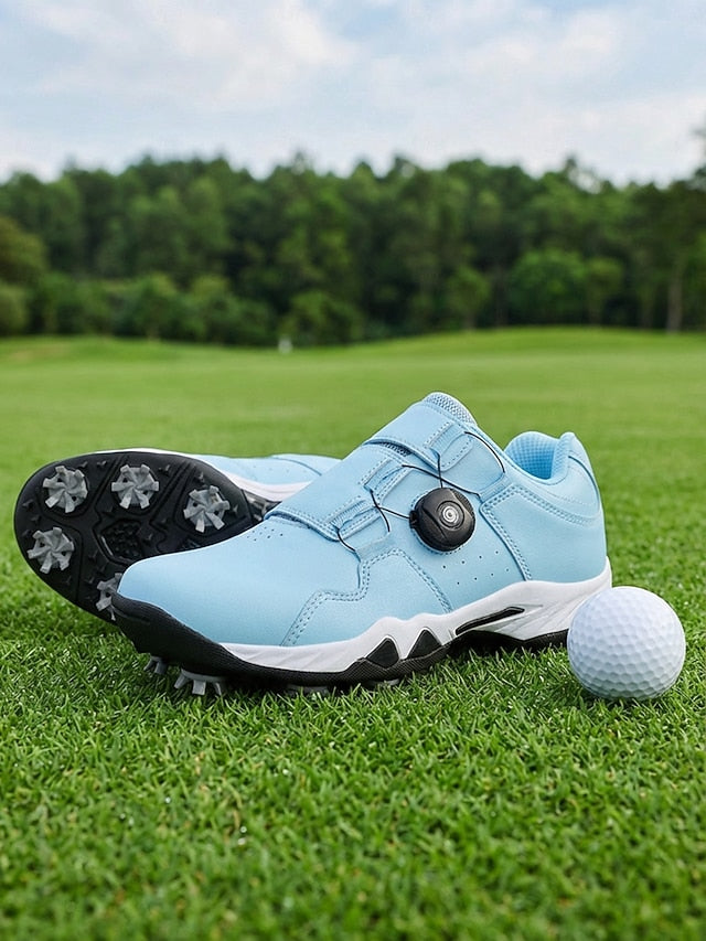 Women's Rose Pink Sporty Golf Shoes – Cushioned Low-Top