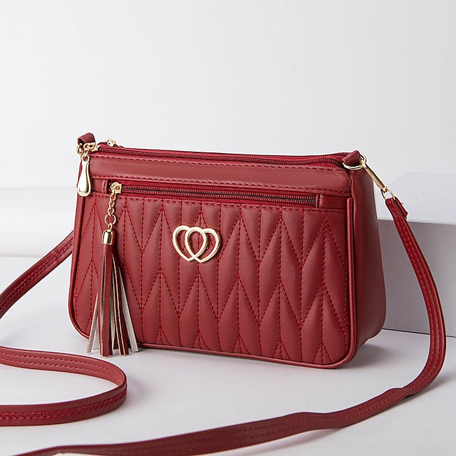 Crossbody Hobo PU Women's Bag Leather Shoulder