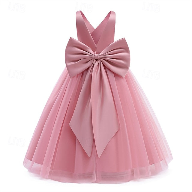 Girls' Flower Kid's Dress Princess Girl
