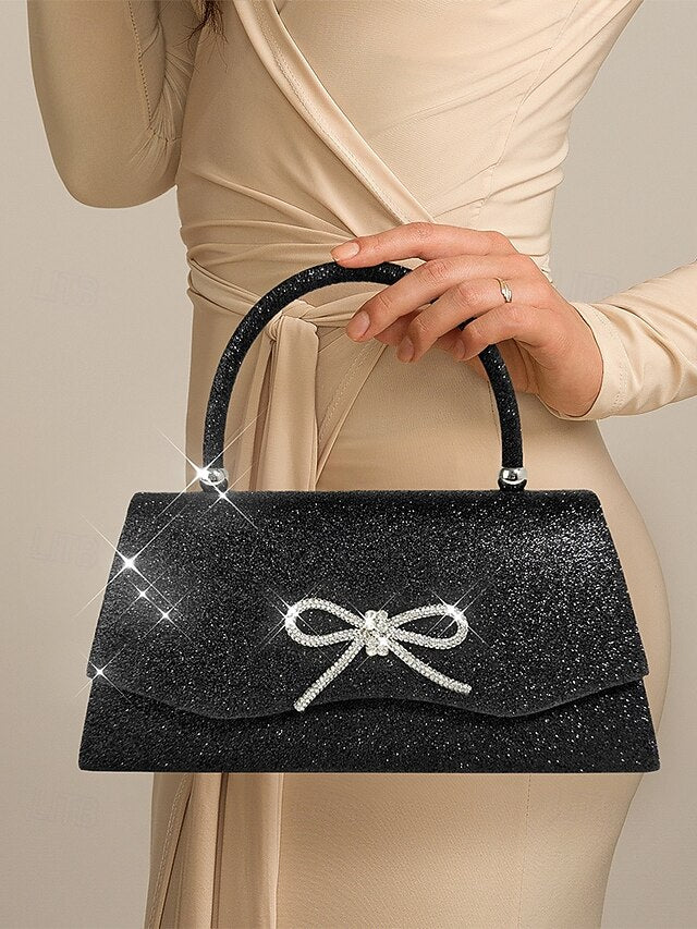 Elegant with Clutch Glitter Sparkling Women's Evening