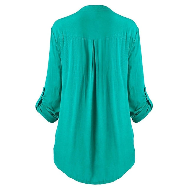 Women's Shirt Lace Shirt Tunic Shirts Blouse Elegant