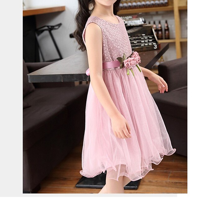 Performance Flower Girl Party Dress Girls'