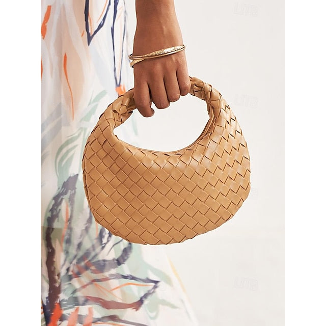 PU Handbag Party Women's Evening Leather Wristlet Bag