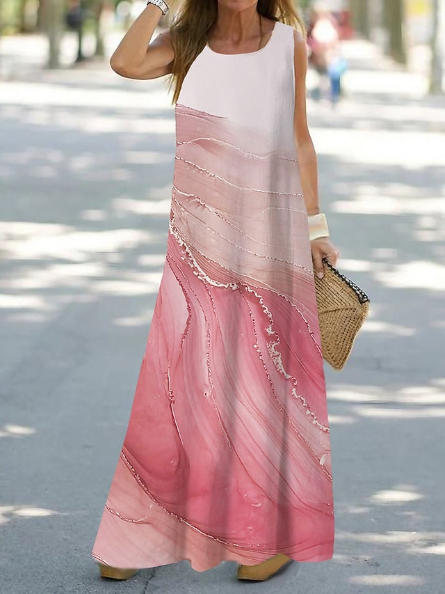 Women's Maxi Dress Sundress Shift Dress Tank Dress Fashion