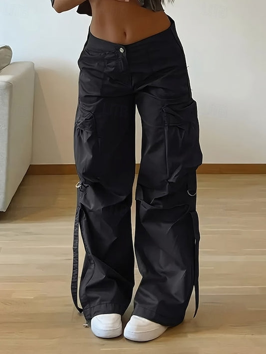 Women's Cargo Pants Pants Trousers Fashion Streetwear Full