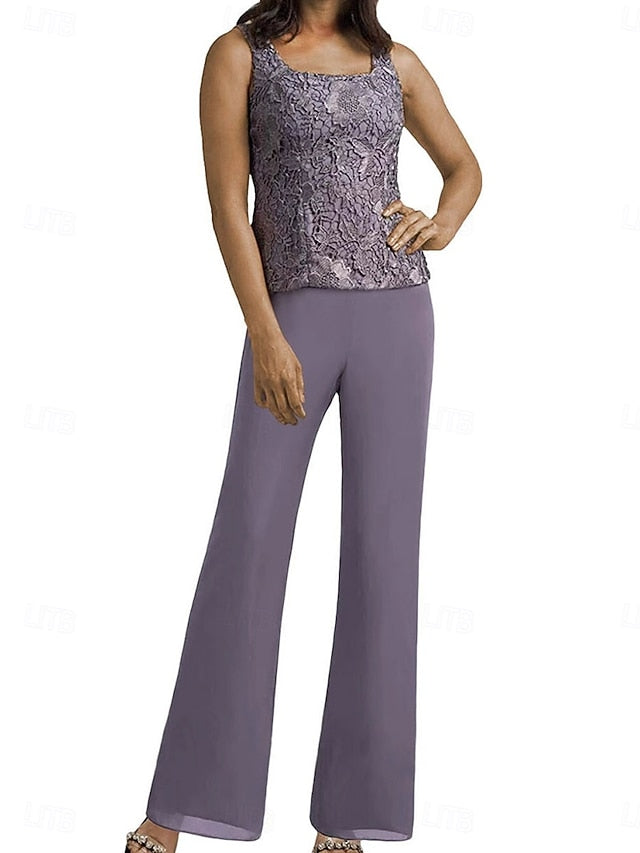 Dress Bride Wedding Mother of Guest the Simple Pantsuit Elegant