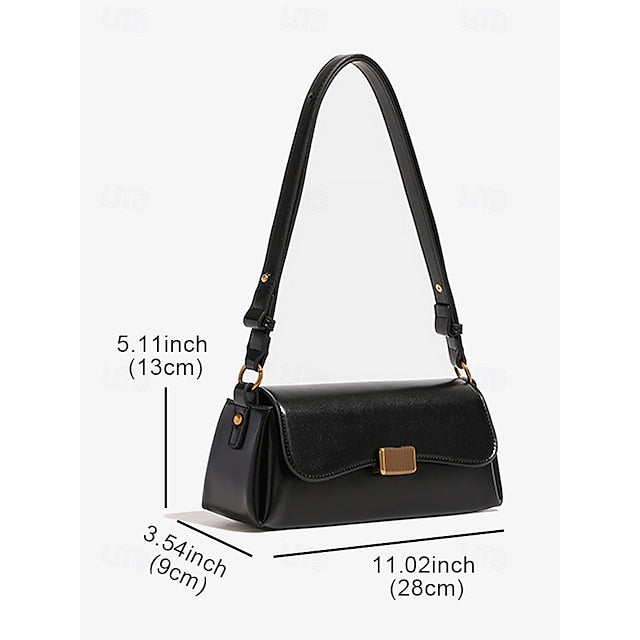 Bag Office Baguette PU Daily Leather Tote Women's Shopping