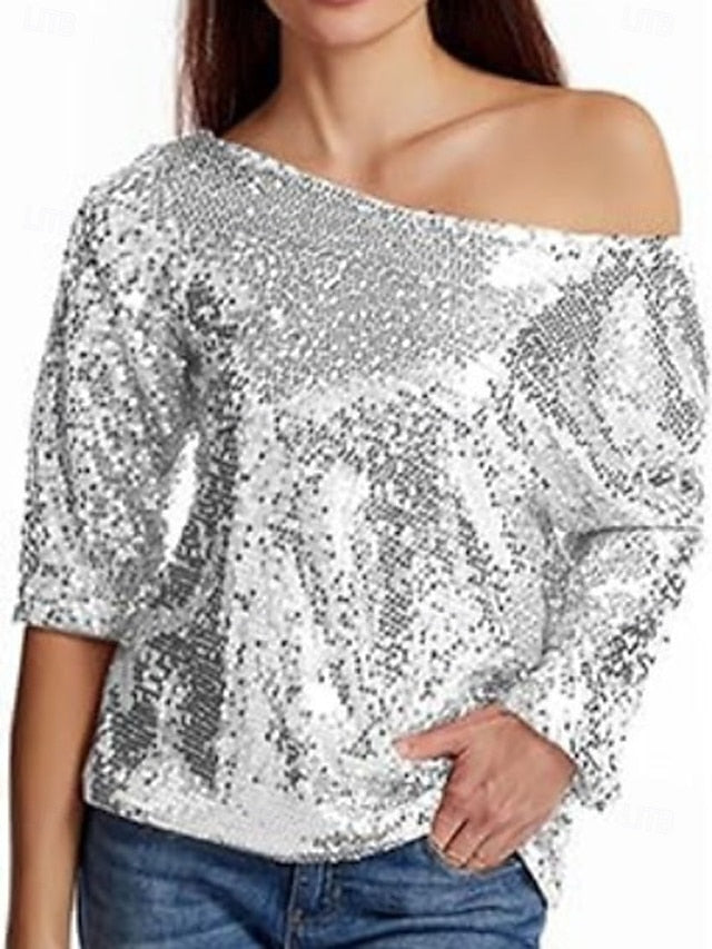 Women's Sequin Sparkly Party Glitter Sequins Sparkly