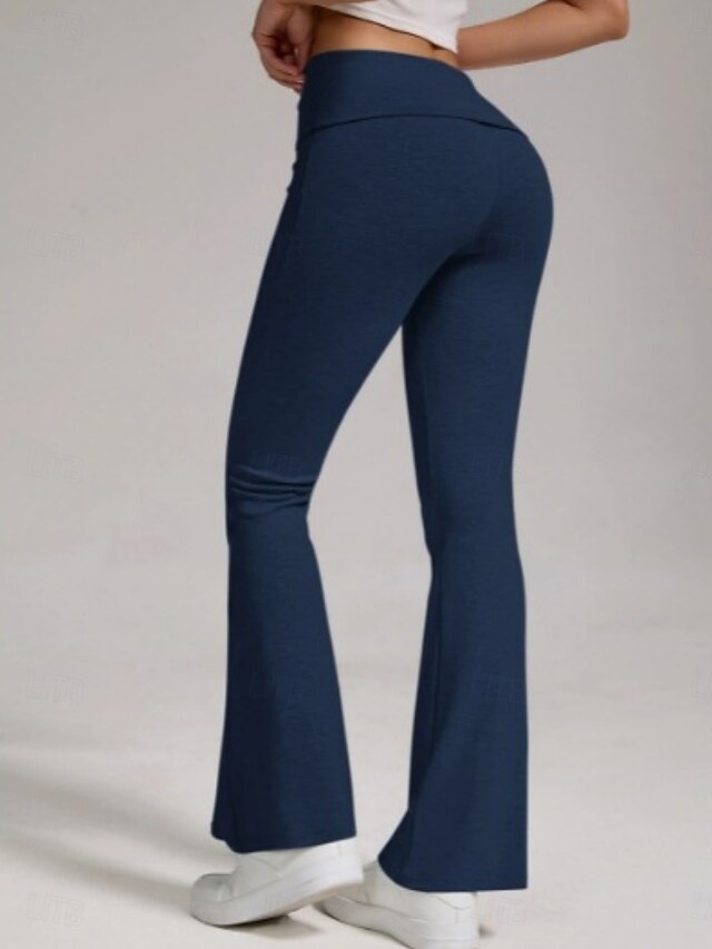 Women's Trousers Flared Pants Casual Pants Vacation Fashion