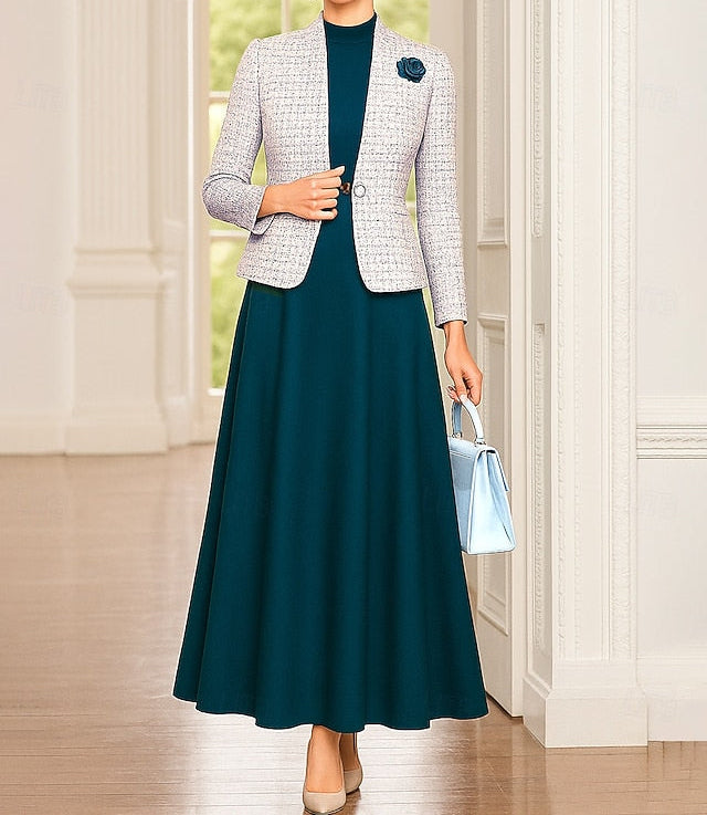 the Sets Piece Two Formal of Elegant Dress Bride Mother