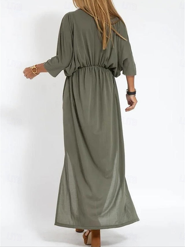 Women's Maxi Dress Casual Dress A Line Dress Stylish Basic