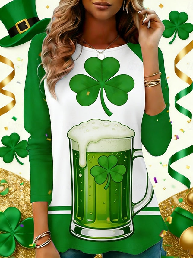 Women's T Shirt Tee Solid Color Elegant Stylish Casual Long