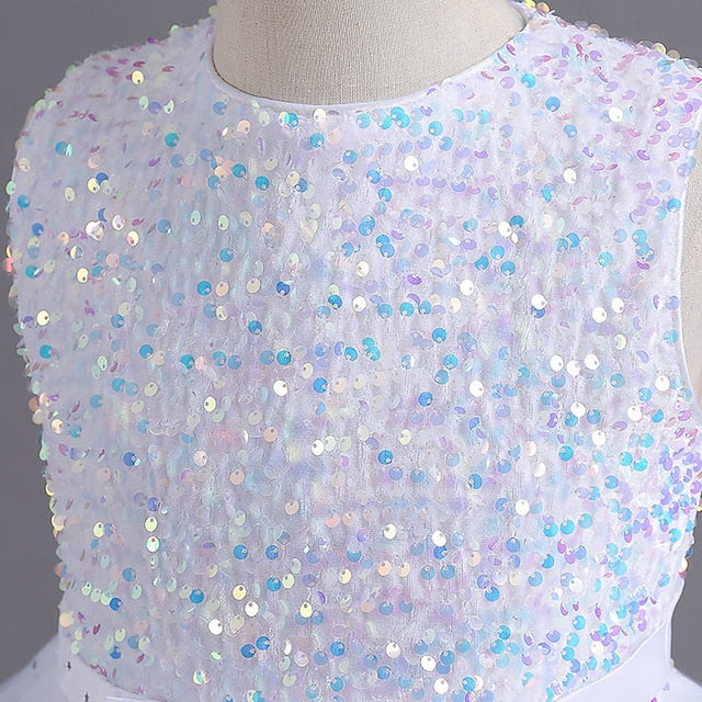 Girl Flower Performance Party Girls' Dress