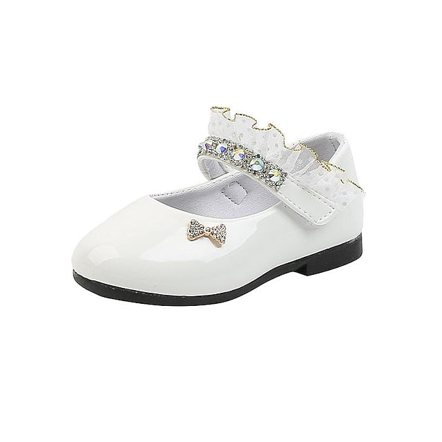 Daily Girls' Jane Water Mary PU Shoes Lolita Flats