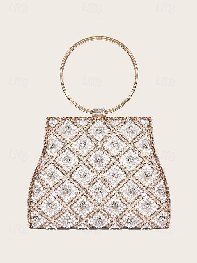 – Evening Women's Bag Embellished Clutch Rhinestone