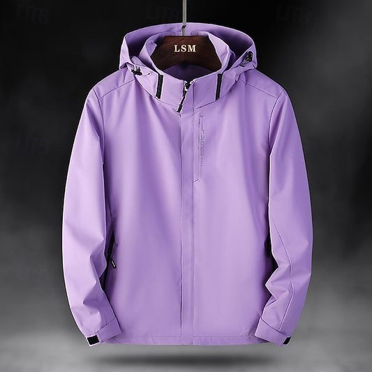 Women's Windbreaker Hiking Jacket Rain Coat Outdoor