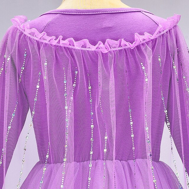 Theme Princess Fairytale Girl Anna Dress Frozen Flower Party