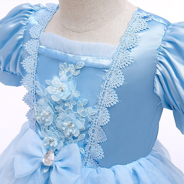 Girl Flower Girls' Movie Dress Princess Cinderella