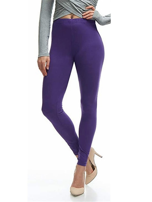 Women's Leggings Cozy Leggings Active Fashion Athletic Full