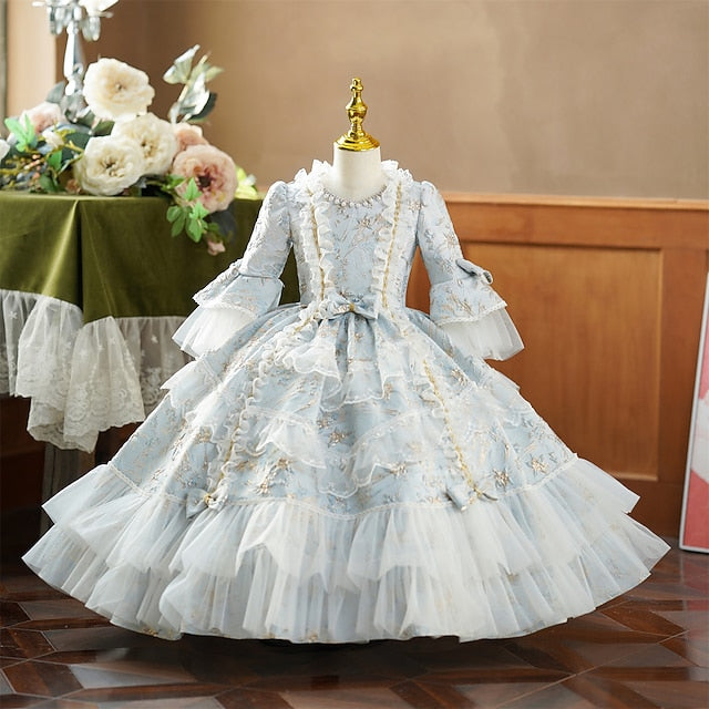 Gothic Party Rococo Costume Inspired Masquerade Dress Vintage