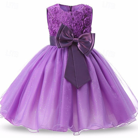 Princess Girls' Flower Dress Kid's Girl