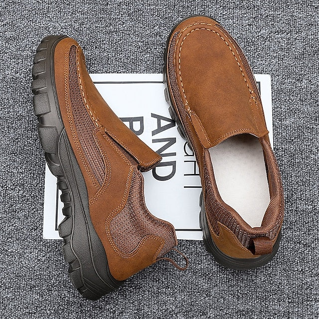 Sandals Slip-On Perforated Design Stylish with Maroon Men's