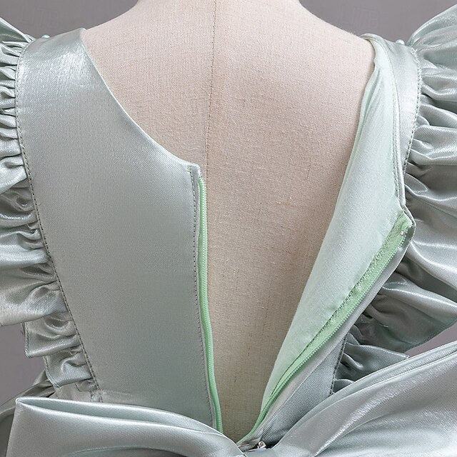 Party Sleeveless Toddler Wedding Girls' Floral Dress