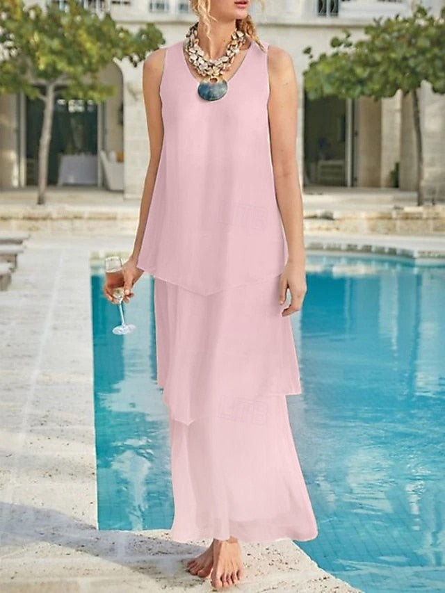 Sheath Column Ankle Length Wedding Guest Dress Formal Dresses